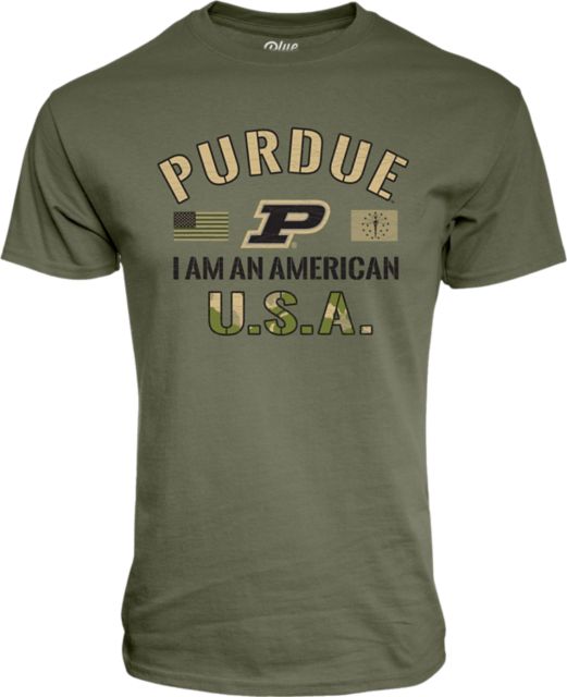 Purdue Boilermakers Military Appreciation Short Sleeve T-Shirt