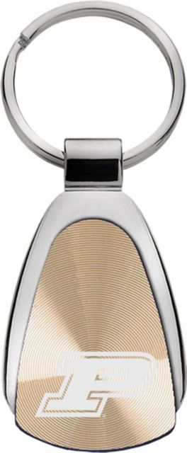 Purdue Boilermakers Teardrop Keychain