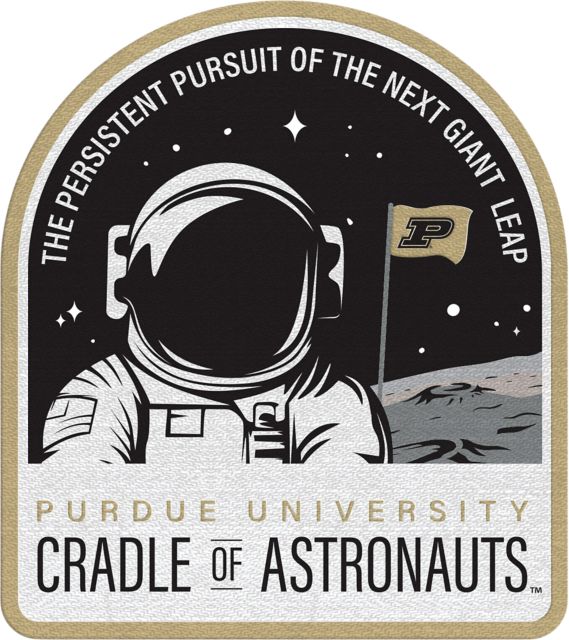 Purdue Cradle of Astronauts 4'' Patch