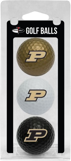 Purdue Boilermakers 3 Pack Golf Ball