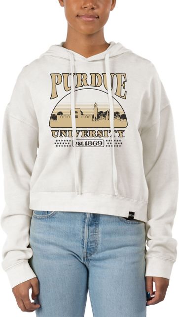 Purdue Boilermakers Women's Cropped Hoodie
