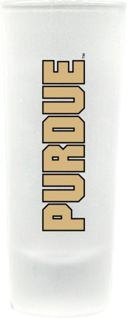Purdue Boilermakers Frosted Collector's Glass