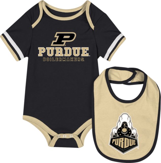 Purdue Boilermakers Infant's Bodysuit Bib Set