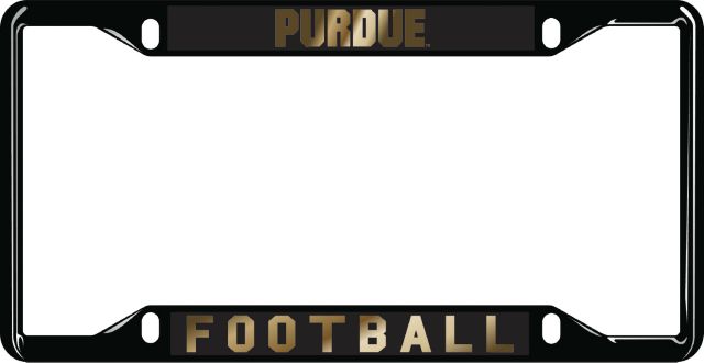 Purdue Boilermakers Football Frame