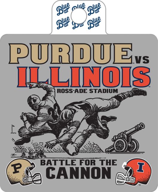 Purdue Boilermakers Purdue vs. Illinois Football Sticker