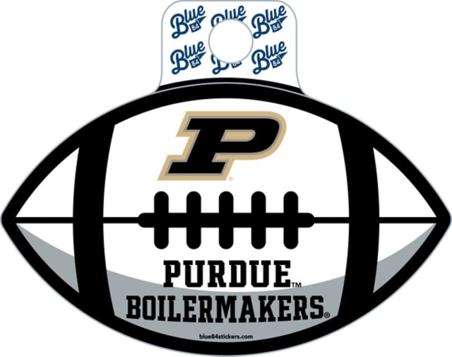 Purdue Boilermakers Football Full Size Sticker