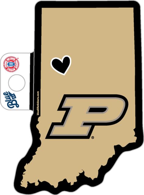 Purdue Boilermakers Full Size Sticker