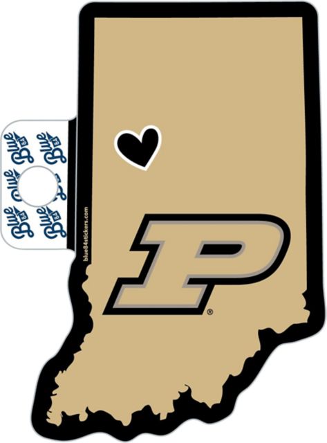 Purdue Boilermakers Full-Size Sticker