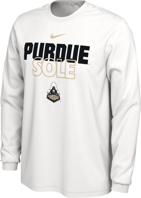 Purdue University Boilermakers Basketball Long Sleeve Bench T-Shirt
