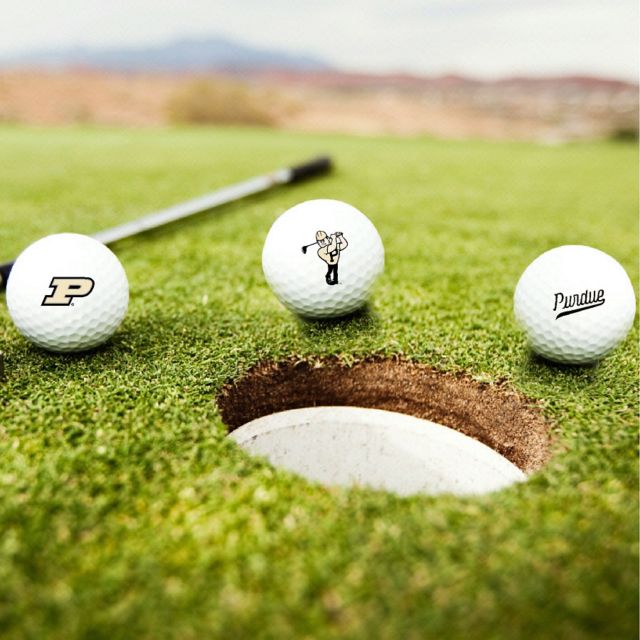Purdue Boilermakers Golfball 3-Pack
