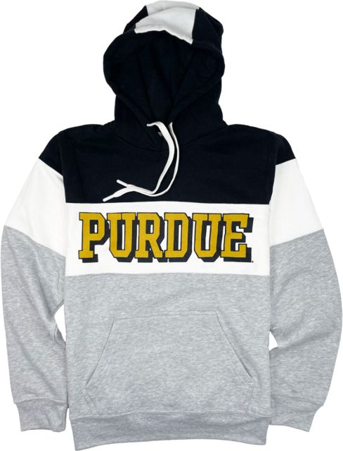 Purdue Boilermakers Color Block Hooded Sweatshirt