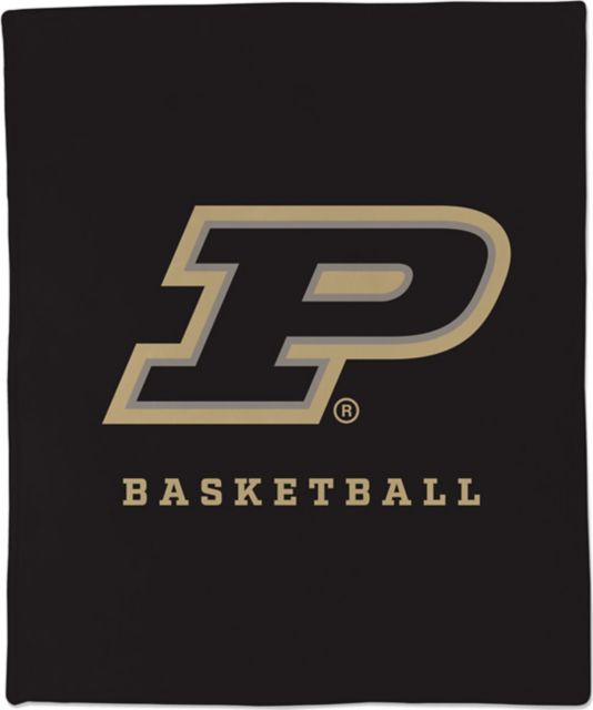 Purdue University 50x60 Basketball Throw Blanket