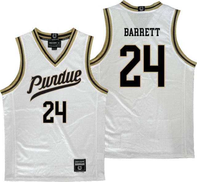 Purdue Boilermakers Men's Basketball Player Name Jersey - ONLINE ONLY