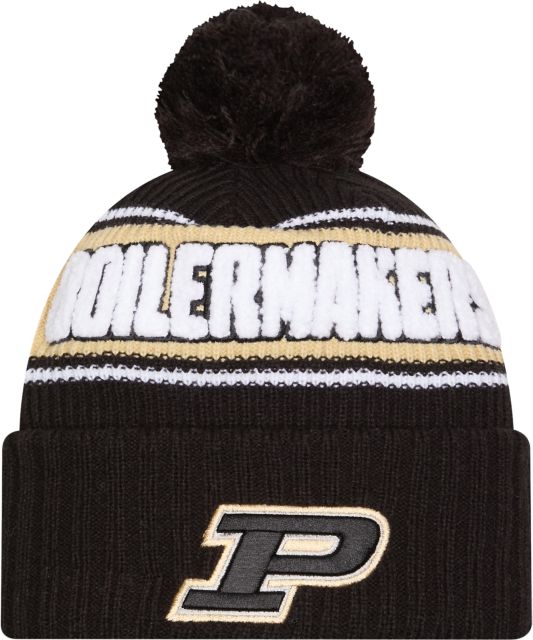 Purdue Boilermakers Knit Pom Beanie