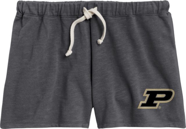 Purdue Boilermakers Women's Weathered Terry Shorts
