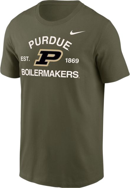 Purdue Boilermakers Military Short Sleeve T-Shirt
