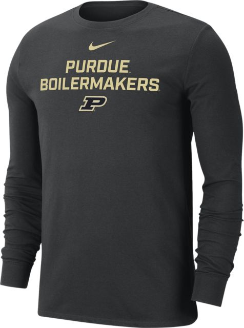 Purdue Boilermakers Dri-Fit Long Sleeve T-Shirt