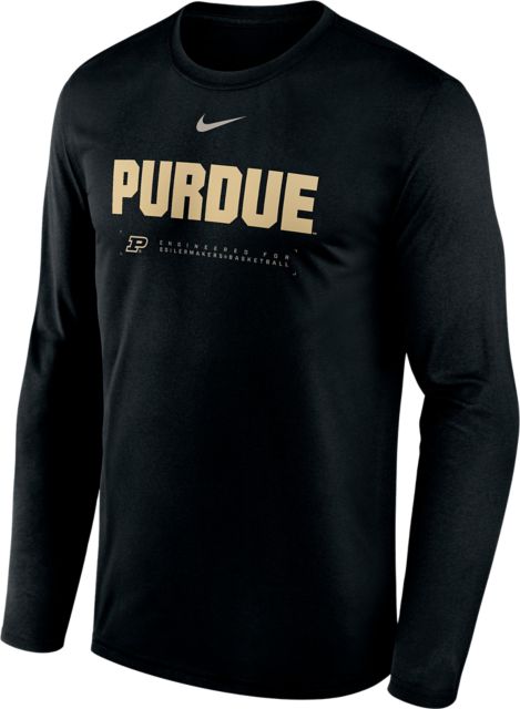 Purdue Boilermakers Legend Basketball Long Sleeve T-Shirt