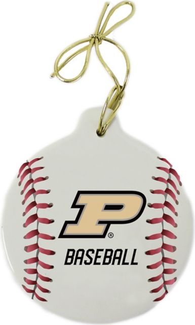 Purdue University Baseball Stone Ornament