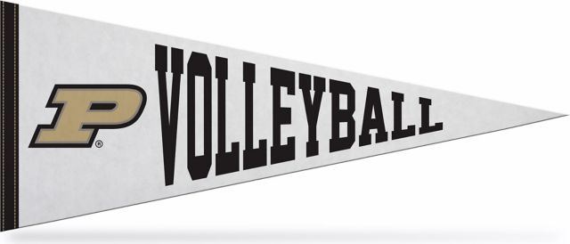 Purdue Boilermakers Volleyball 12x30 Pennant