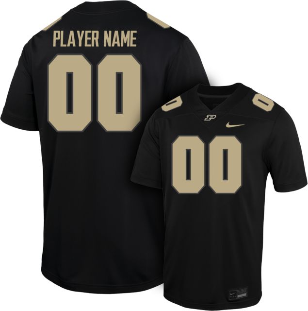 Purdue Boilermakers Football Nike Player Name Replica Jersey