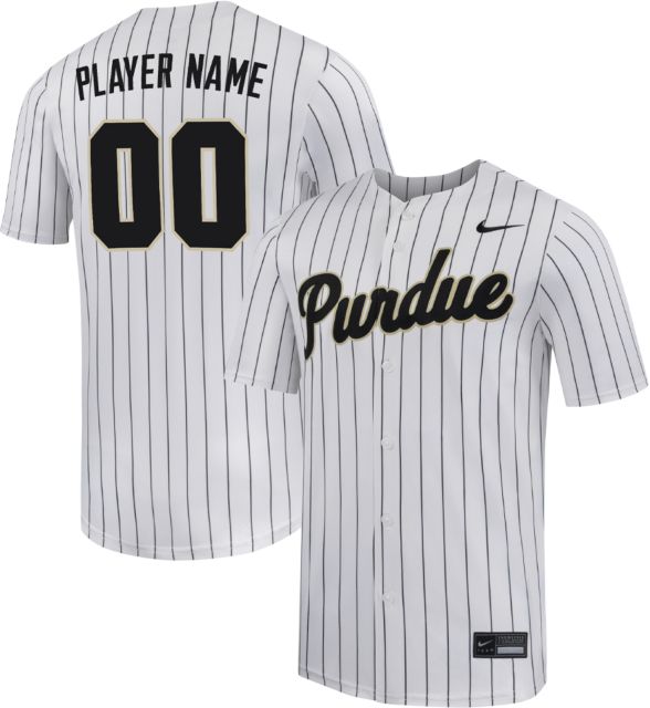Purdue Boilermakers Baseball Nike Player Name Replica Jersey