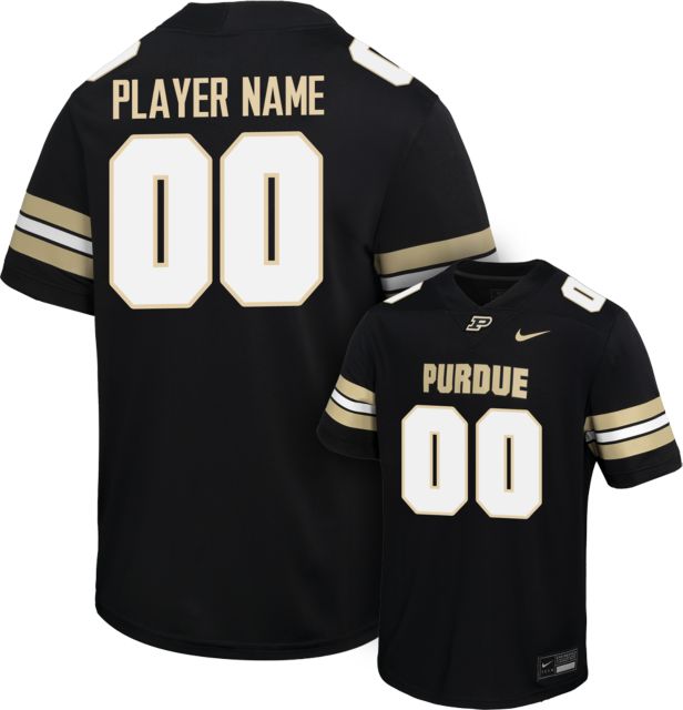 Purdue Boilermakers Football Nike Youth Player Name Replica