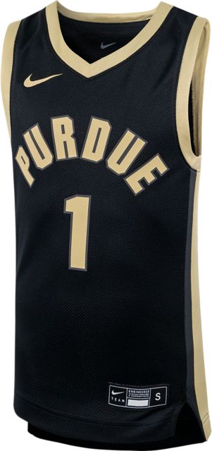 Purdue Boilermakers Basketball #1 Youth Replica Jersey