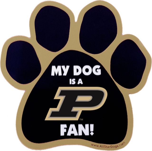 Purdue Boilermakers Paw Magnet
