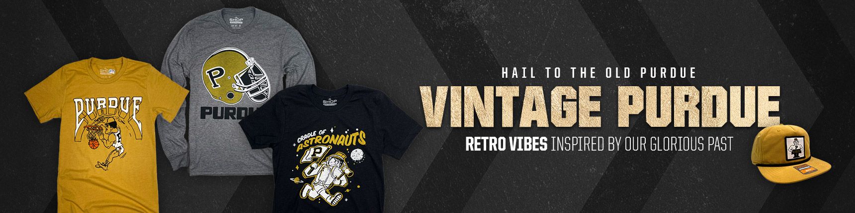 Shop Purdue Vintage Gear