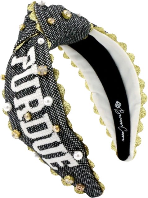 Purdue Boilermakers Cross Stitch Headband