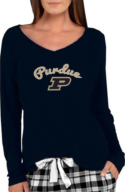 Purdue Boilermakers Women's Marathon Long Sleeve V-Neck T-Shirt - ONLINE ONLY