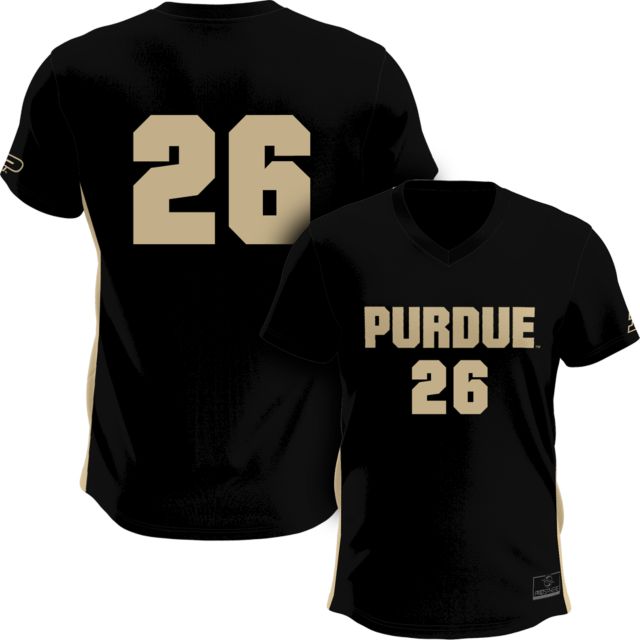 Purdue Boilermakers Women's Soccer Youth Replica Jersey #26 E EDWARDS