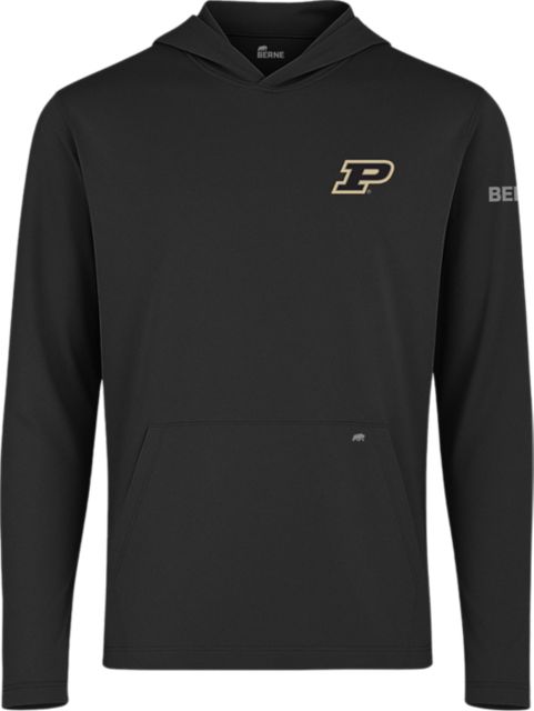 Purdue Boilermakers Long Sleeve Hooded UPF Sun Shirt