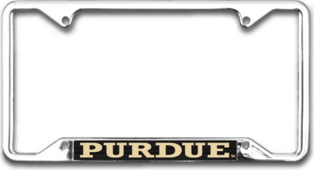 Purdue University Simplicity License Plate Frame