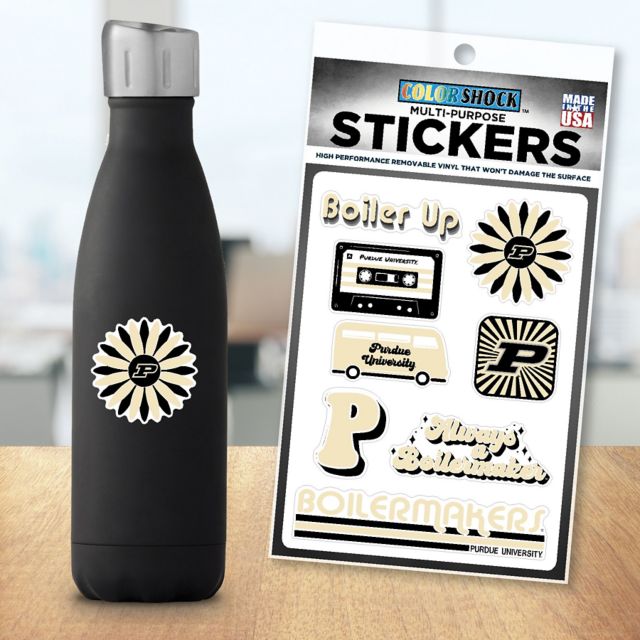 Purdue Boilermakers 7.5'' x 7.5'' Sticker Sheet