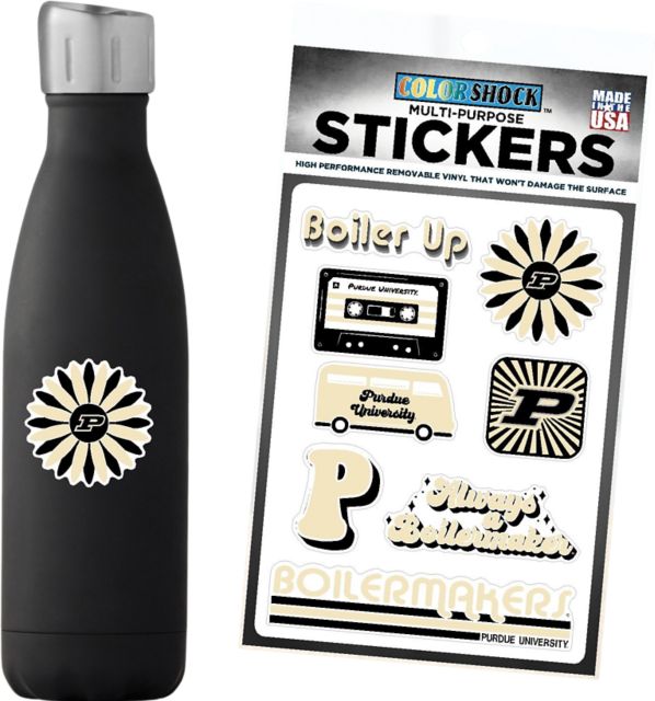 Purdue Boilermakers 7.5'' x 7.5'' Sticker Sheet