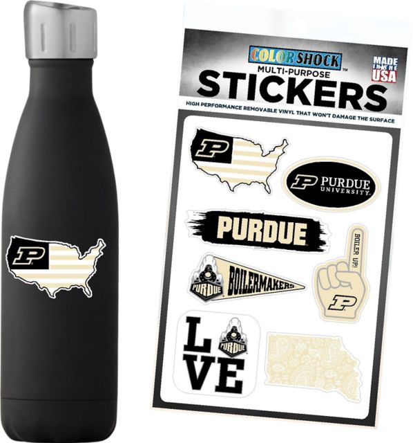 Purdue Boilermakers 7.5'' x 7.5'' Sticker Sheet