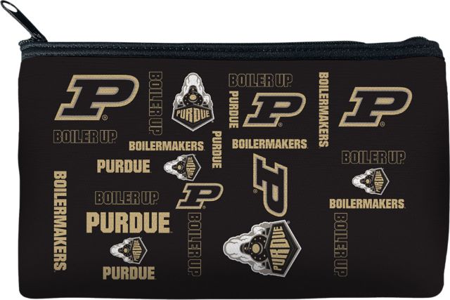 Purdue Boilermakers Neoprene Zipper Pouch