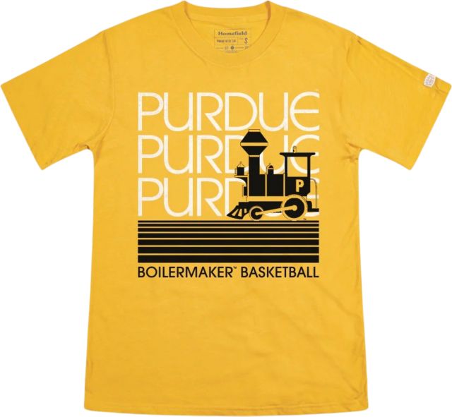 Purdue Boilermakers Basketball Short Sleeve T-Shirt