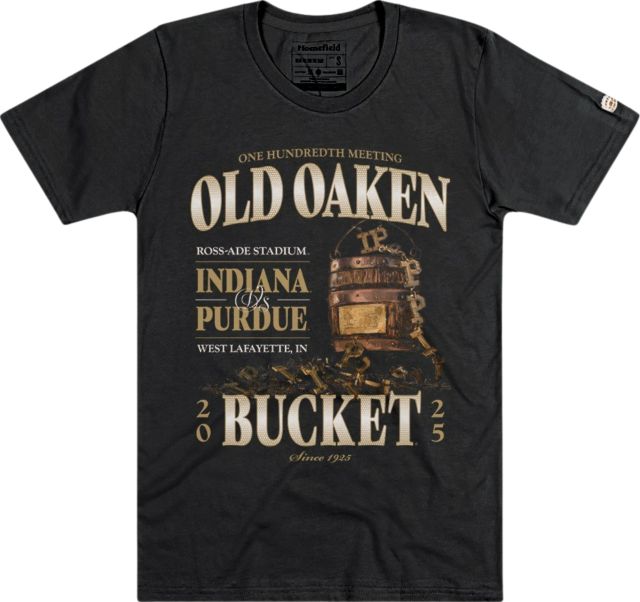 Purdue Boilermakers Football 100th Old Oaken Bucket Game Short Sleeve T-Shirt