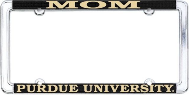Purdue Boilermakers Mom License Plate Frame