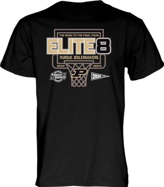 Purdue Boilermakers Men's Basketball 2026 Elite 8 Short Sleeve T-Shirt