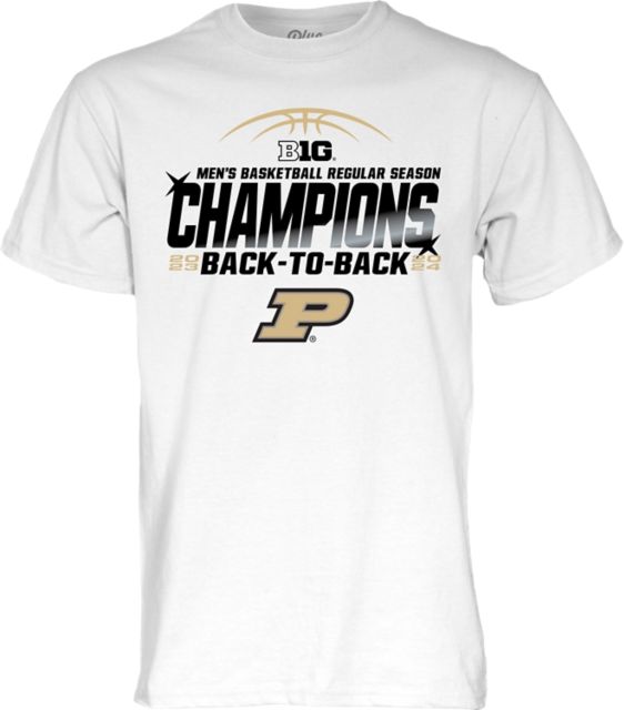 Purdue Boilermakers Men's Basketball 2024 BIG 10 Regular Season Champions T-Shirt