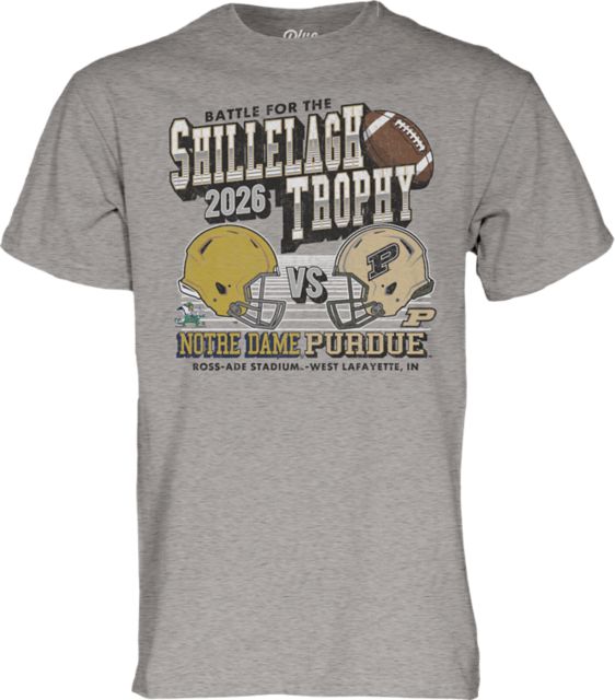 Purdue Boilermakers Football 2026 Rivalry Game Short Sleeve T-Shirt