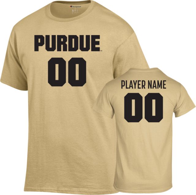 Purdue Softball Player Name Short Sleeve T-Shirt - ONLINE ONLY