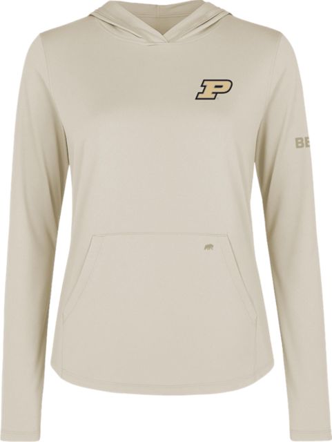 Purdue Boilermakers Women's Long Sleeve Hooded UPF Sun Shirt