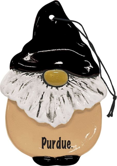 Purdue Boilermakers Christmas Gnome Ornament