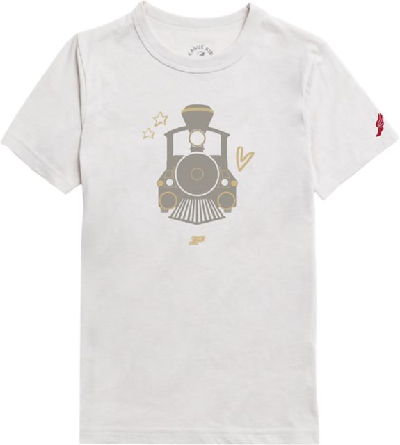 Purdue Boilermakers Era Train Youth Short Sleeve T-Shirt