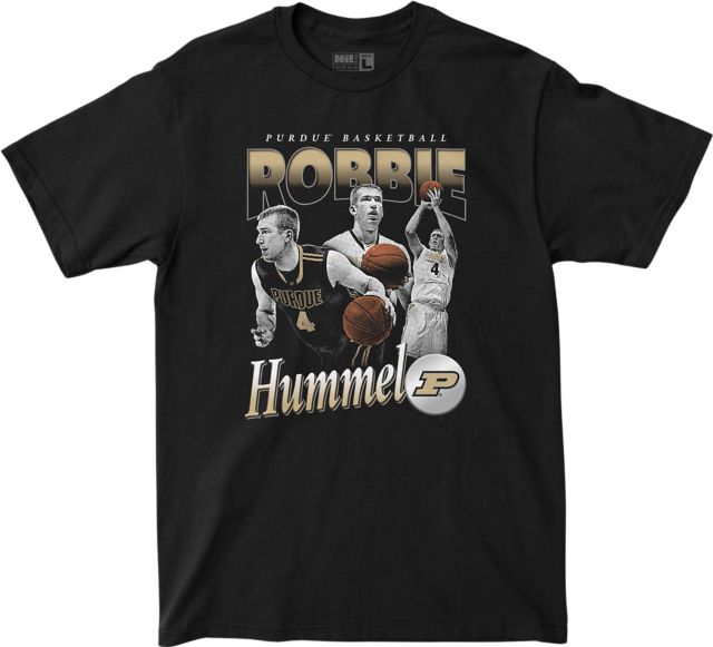 Purdue Boilermakers Men's Basketball Youth Short Sleeve T-Shirt R HUMMEL
